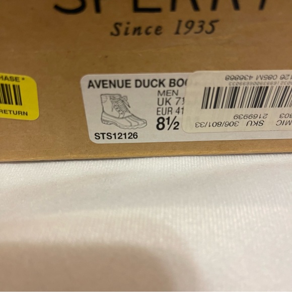 Sperry Avenue Duck Boot | EUC | 8.5 - Picture 5 of 5